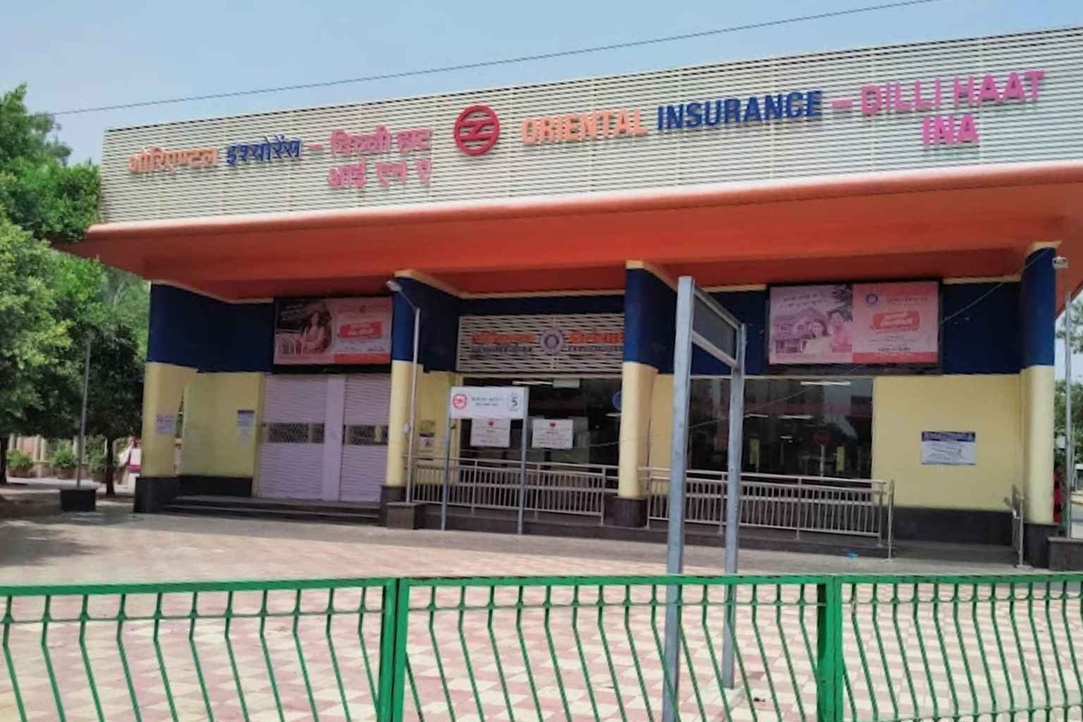 ina metro station gate no 2